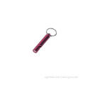 steel wire, aluminum Whistle customized color key ring / Pr